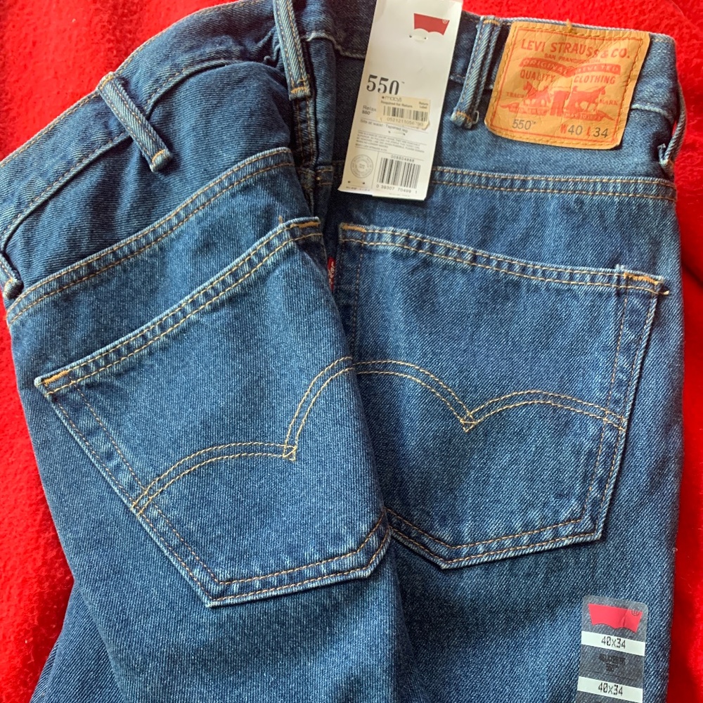 New mens Levi jeans